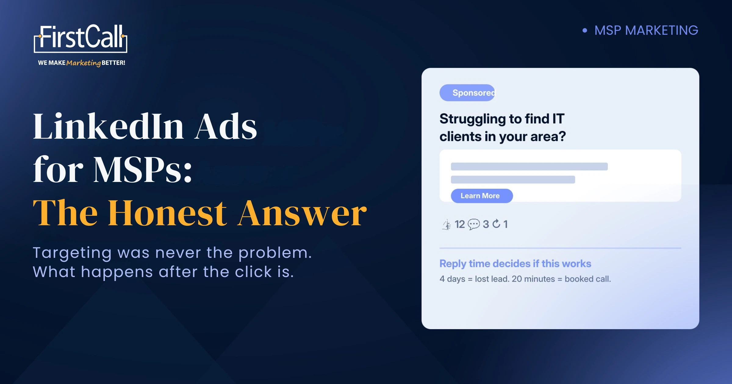 LinkedIn Ads for MSPs: The Honest Answer