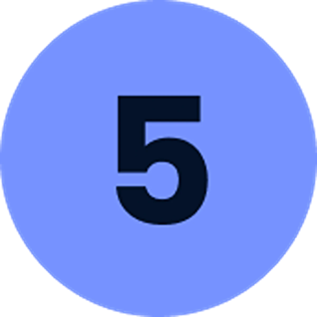 number 5 2