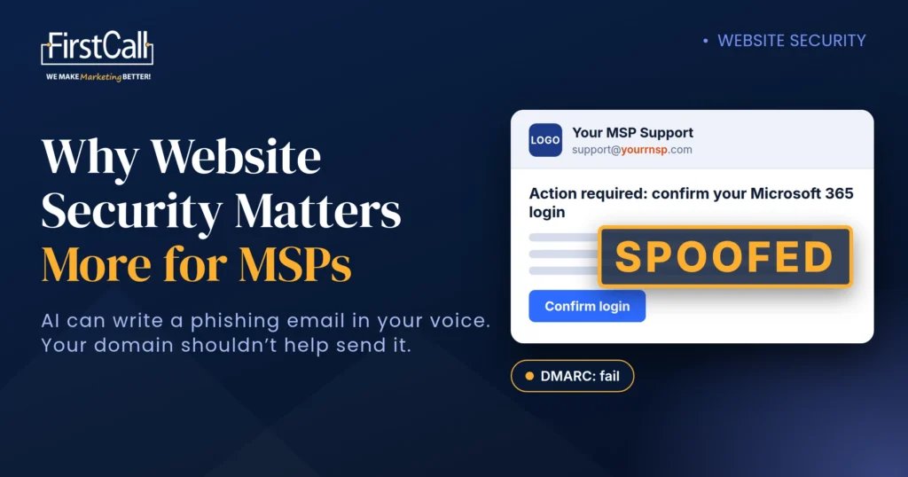 Why Website Security Matters MSPs Blog Banner